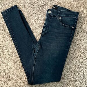 Women’s Express High Rise Denim Legging Size 8Long
